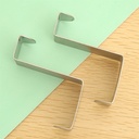 Deurkranshanger zilverkleur 5, 8*4*2 cm / set 2 stuks Deurkranshaak