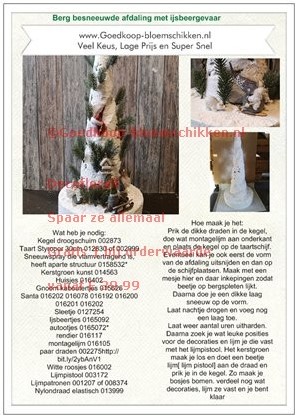 DIY Werkbeschrijving Baenblad 