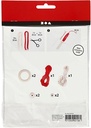 DIYkit Pakket Hobbyset 2x Macramé Elf, H: 14 cm schoencadeautje