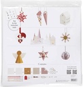 DIYkit Pakket Hobbyset Creatieve mix, papier knippen, naturel, schoencadeautje