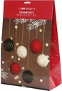 DIYkit Pakket Hobbyset Genaaldvilte kerstballen van styropor met gouddraad incl instructies.