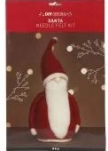 DIYkit Pakket Hobbyset Kerstman 20 cm Zelf Santa maken schoencadeautje