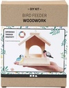 DIYkit Pakket Hobbyset Vogelvoederhuis maken met duidelijke instructie