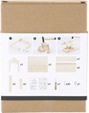 DIYkit Pakket Hobbyset Vogelvoederhuis maken met duidelijke instructie