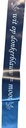 Donkerblauw 70 mm met Wit opdruk 80 cm Bedrukt lint