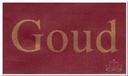 Donkerrood 70 mm met gouden opdruk ca. 80 cm Bedrukt lint 