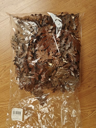 Eikenblad LOS ca. 150 gram zilver hoeveelheid zie 2e foto