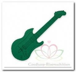 Elektrische gitaar steekschuimvorm oase voor verse bloemen 