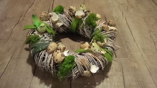 Exotic stripe bundel groen foamblad