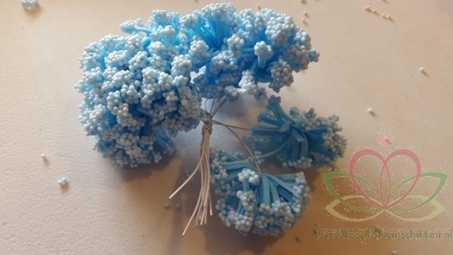 Fieldberries Lichtblauw New Style/pak 144 Onmisbaar bij het maken van corsages