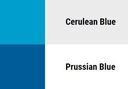 Flower Decor Verfspray Waterbasis Cerulean Blue 300ml Styropor en verse bloemen