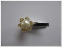 Flowerclip Metal Pearl Parelbloem knijpertjes 24st Bloemenknijpertje