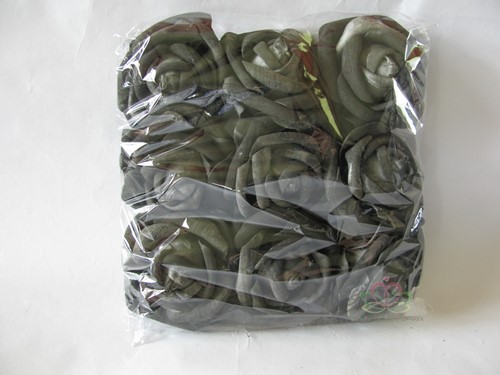 foam Rose Open Grijs Gemeleerd 10cm Zak/9 stuks foamroos