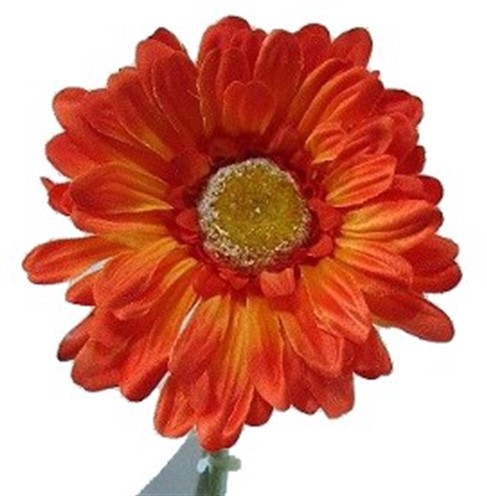 Gerbera 54 cm Oranje FS zijde bloemen / st