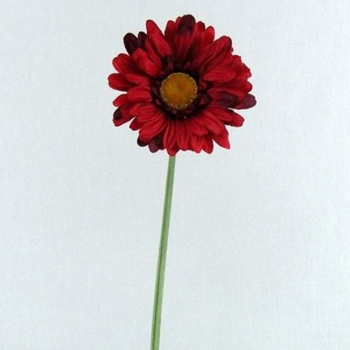 Gerbera FS ROOD zijde bloemen / st