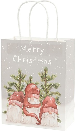 Geschenktasset Winter Kerst 3 stuks cadeauverpakking, giftbag