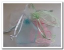 Giftbag organza Wit 12*cm Pak ca. 50 stuks cadeauzakje,bruiloftbedankje