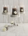 Glas Lampvaas med 25 cm 