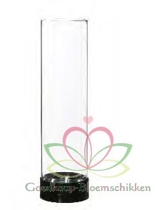 Glas Vaas 28 cm Met Ledbodem 