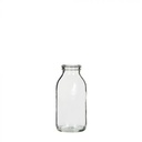 Glas vaas Flesje Glas voor schelpen 10, 4*4, 8cm Glas voor schelpen