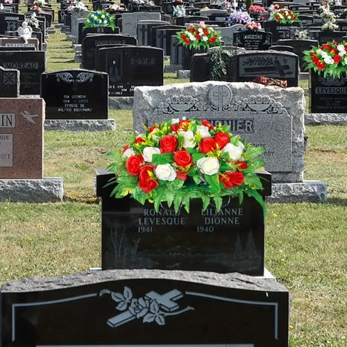 Graftakhouder Schuimhouder Kunstbloemen voor Begraafplaatsarrangementen schuimhouder voor grafsteen