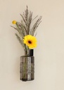 Haak met magneetjes voor fles aan wand Wall hanger w. 2 magnets for bottle