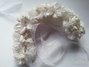 Haarcorsage Mulberry Wit Polscorsage Lint-Luxer 