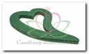 Hart 85 cm Swing met zuignappen oase voor verse bloemen 