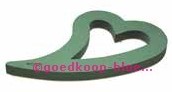 Hart 85 cm Swing met zuignappen oase voor verse bloemen 