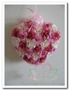 Hart Rose-Pink 3 tinten glitter dicht 