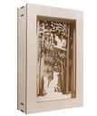 Houten bouwset 3D lijst, bos FSC, 20x30x6, 6cm 1Set 