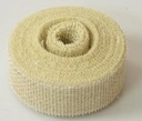 Jute band Juteband Jutte Gebleekt rol 40 meter 5 cm breed 