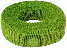Jute band Juteband Jutte L Groen rol 40 meter 5 cm breed 