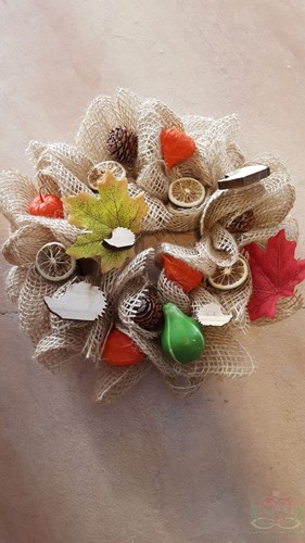 -Jute Juteband ca. 5 cm naturel KWART rol ca. 10m open structuur