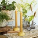 Kaarsen Pencil candle Goud Metallic h.20 Ø2,2 cm / 4 stuks ook leuk in fles