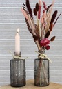 Kaarsen Taper candle Lichtrose h.11 cm set van 7 past in fles