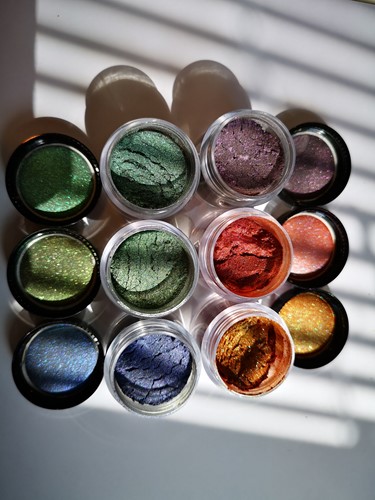 Kameleon Chameleon poeder Micapoeder Pigment 5gr groen D 2 Kleurstof voor Epoxy Nagels