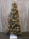 Kerstboom piepschuim / styropor 50*25cm Isomo