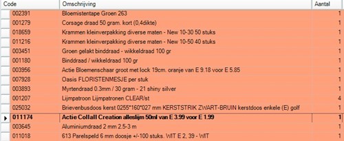 Kerstpakket hobby en bloemschikken 30 startpakket