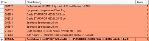 Kerstpakket hobby en bloemschikken Lijmpistool 65 startpakket