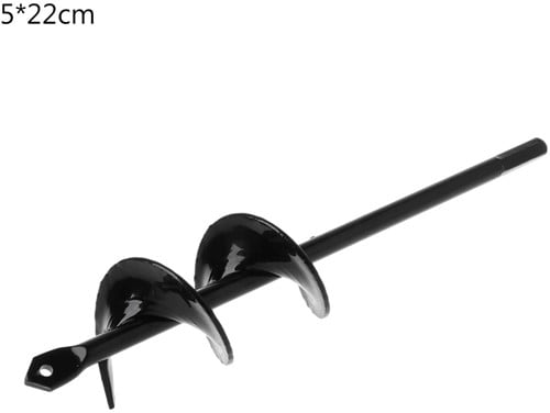 Plantenboor 5 cm dia 22 cm