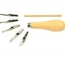 Lino guts snijset 5 stuks