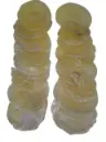 Capiz Camar schelpen Champagne/Geel 250 gram