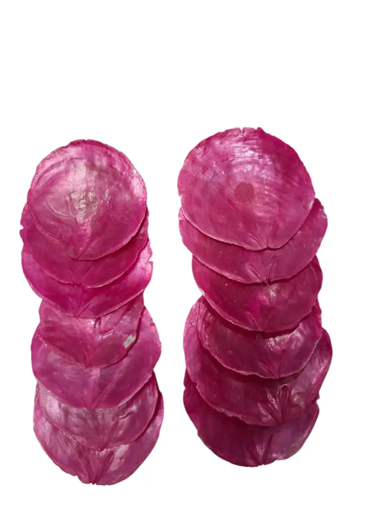 Capiz Camar schelpen Roze/Fuchsia 250 gram