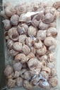 Landsnail small geverfde schelpen Frosted white wash 250 gram