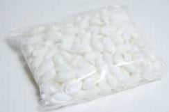 Bubbelschelpen Wit 250 gram