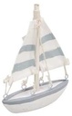 Zeilschip Hout met Zeilen Maritiem 10x14 cm