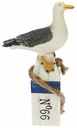 Meeuw Maritiem op Meerpaal Nr. 66 Groot