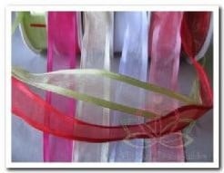 Lint Vivant Present met draad 20 Rood 23 mm per rol 20 meter