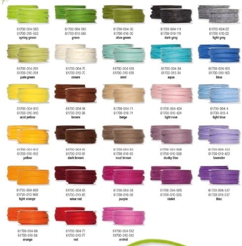 Viltlint 97 Donkerbruin 4 mm Rol 15 meter